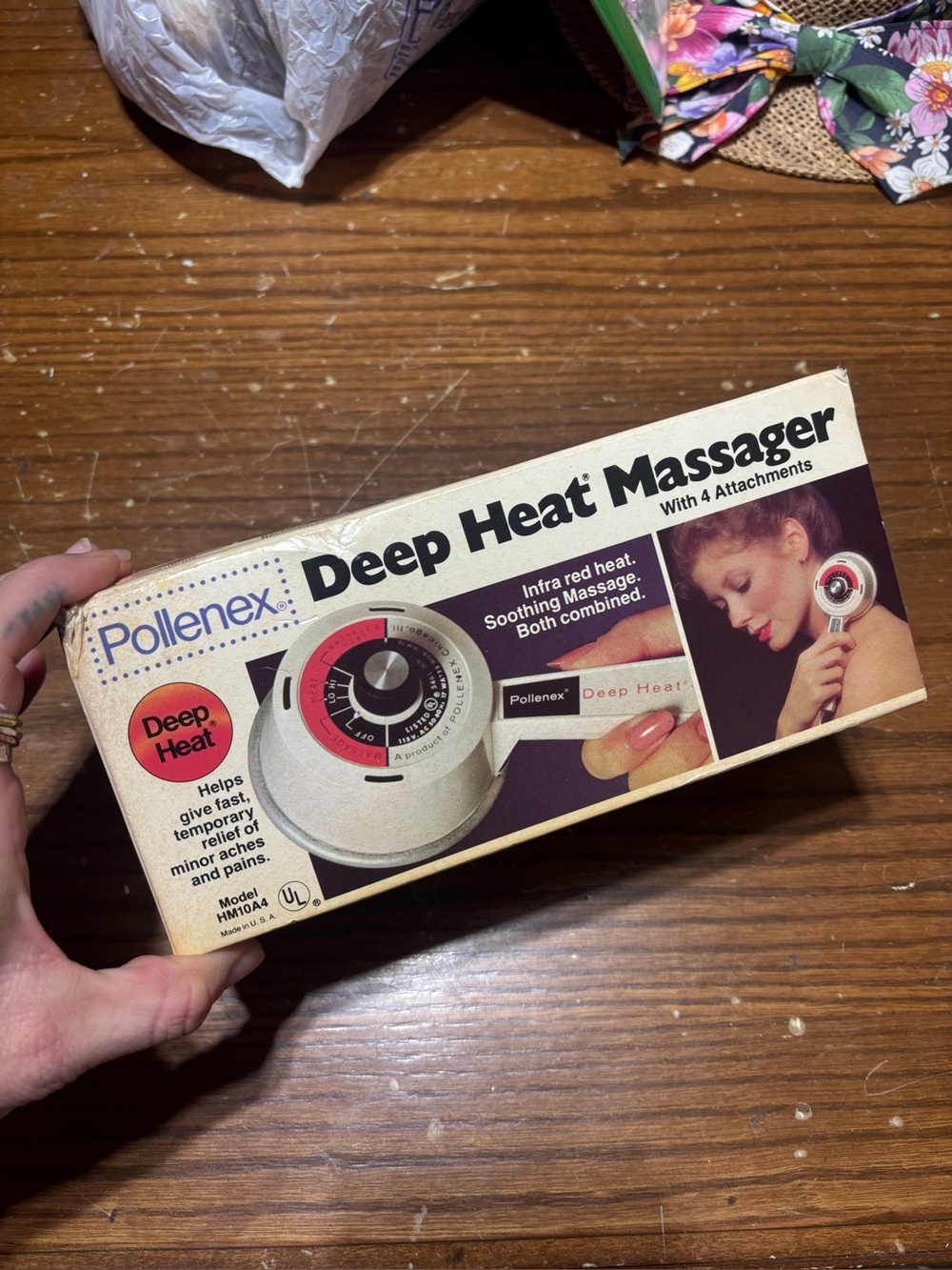vintage Pollenex Deep Heat Massager